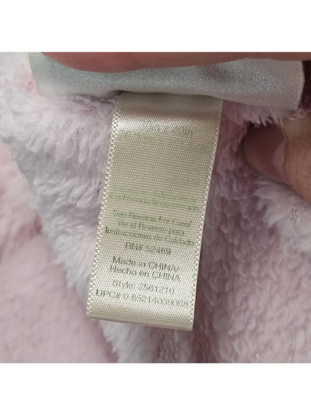 VTG George Baby Girl Blanket Pink Brown Circles Plush Y2K‎ 2000s Walmart